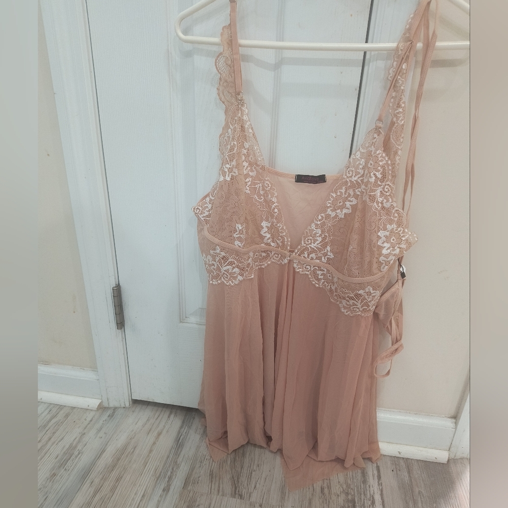 Avidlove Lingerie 2 pcLace Babydoll Sleepwear Boudoir Outfit Plus Sz 4x …49 reta